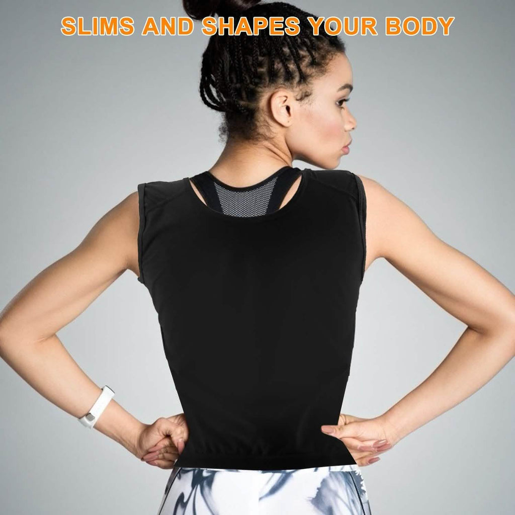 Heat Trapping Pullover Sweat Gym Vest by DailySale