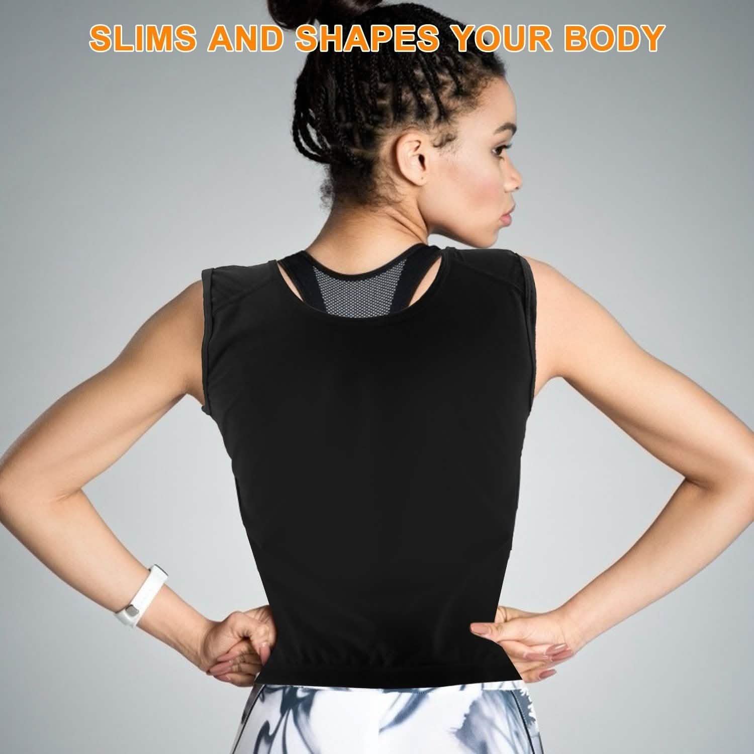 Heat Trapping Pullover Sweat Gym Vest by DailySale