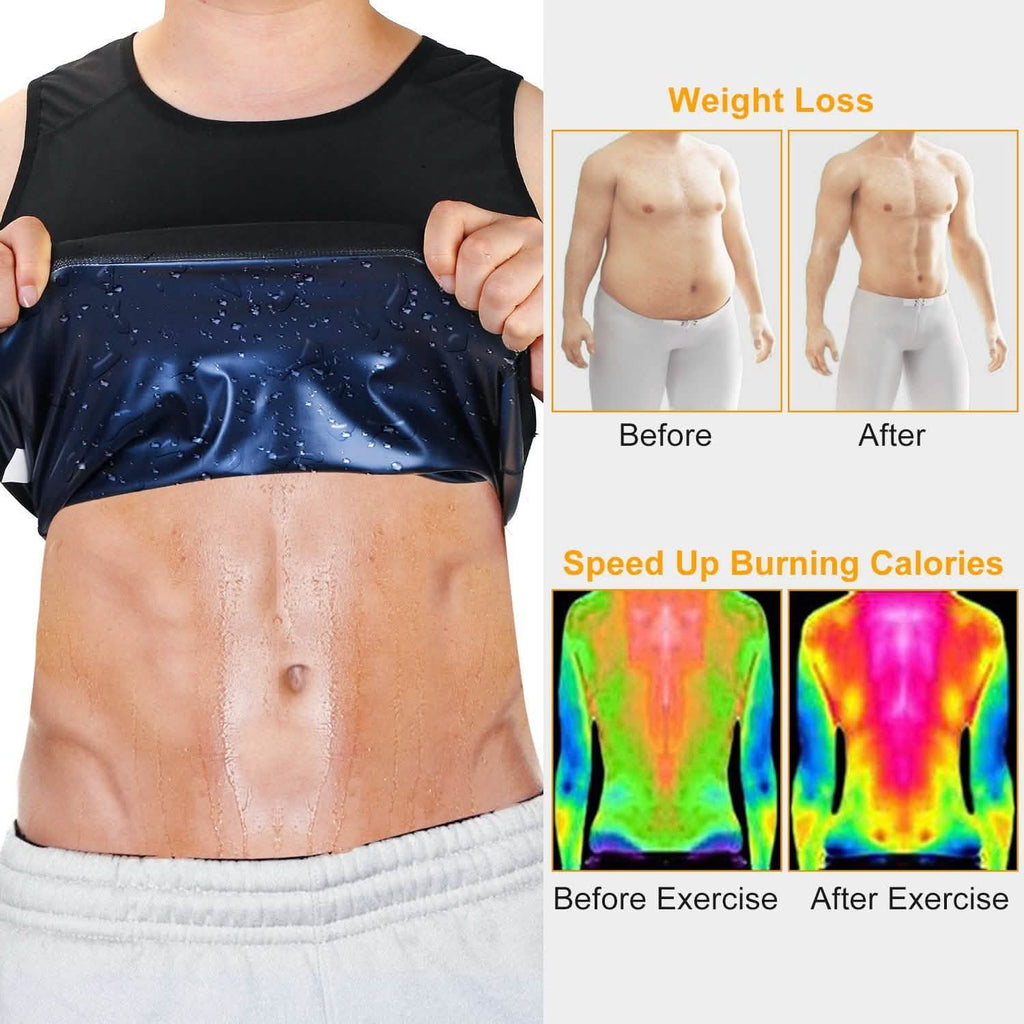 Heat Trapping Pullover Sweat Gym Vest by DailySale