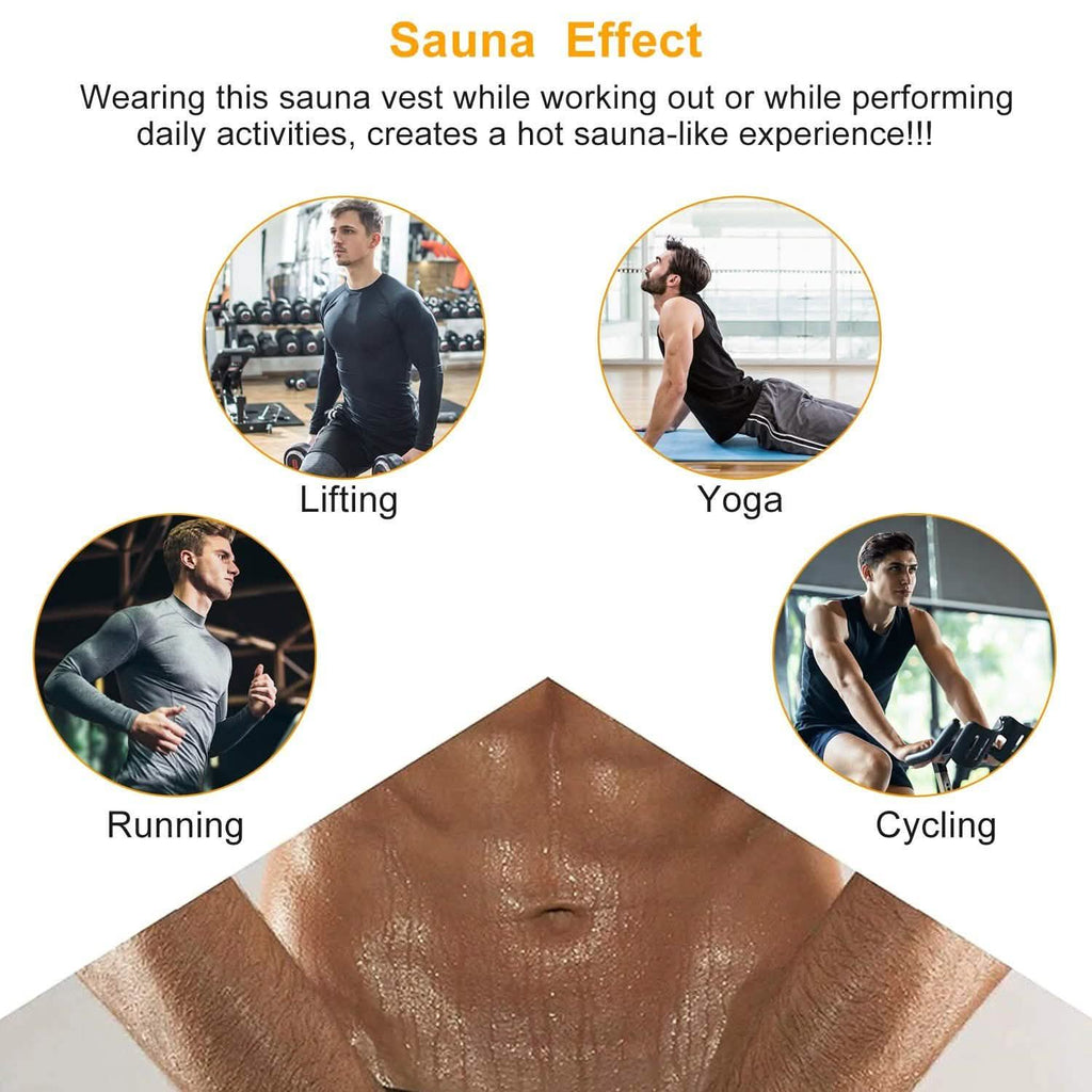 Heat Trapping Pullover Sweat Gym Vest by DailySale