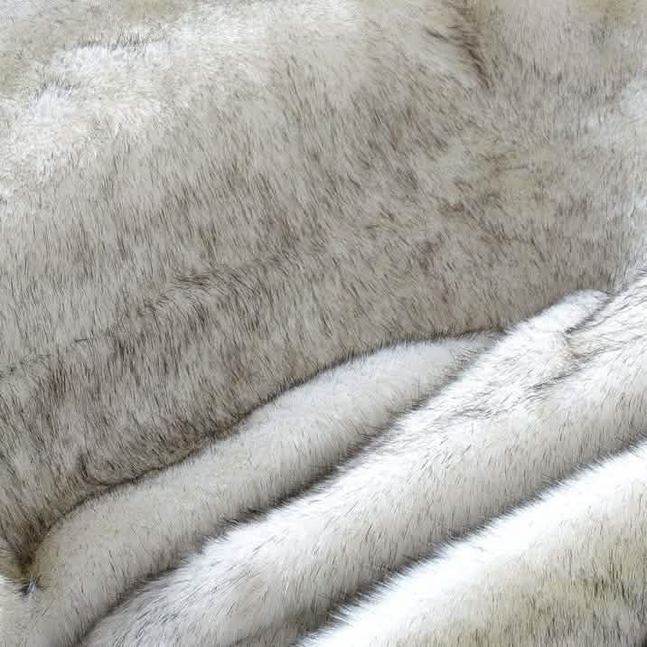 Heavy Faux Fur Throw Blanket – Assorted Styles by DailySale