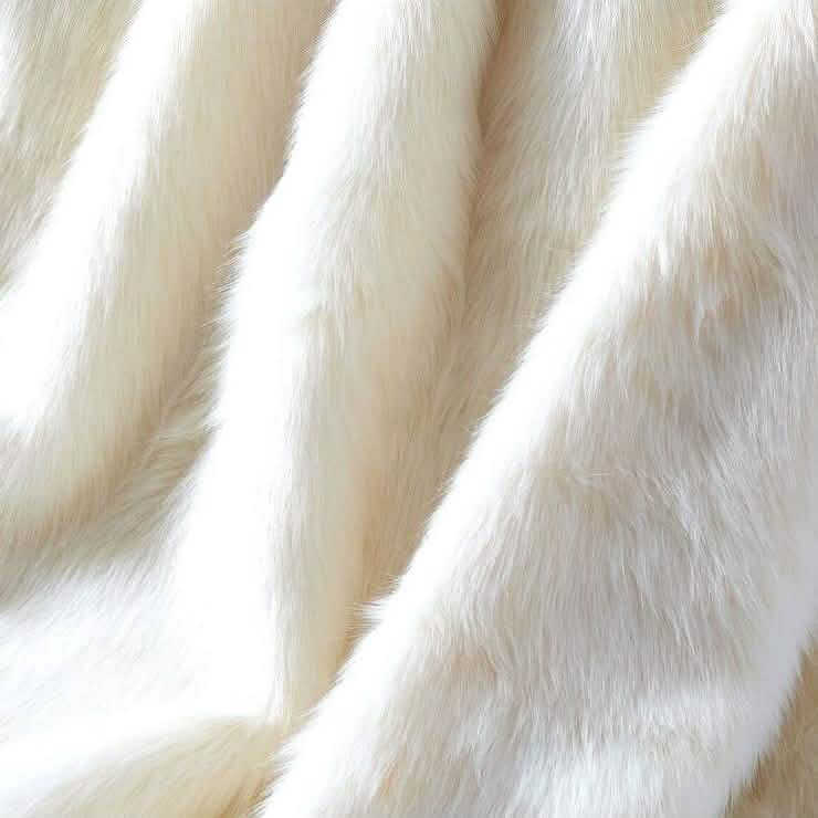 Heavy Faux Fur Throw Blanket – Assorted Styles by DailySale