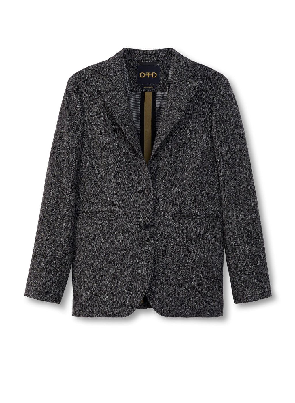 Herringbone Single-Breasted Jacket by OTD – ON THIS DAY