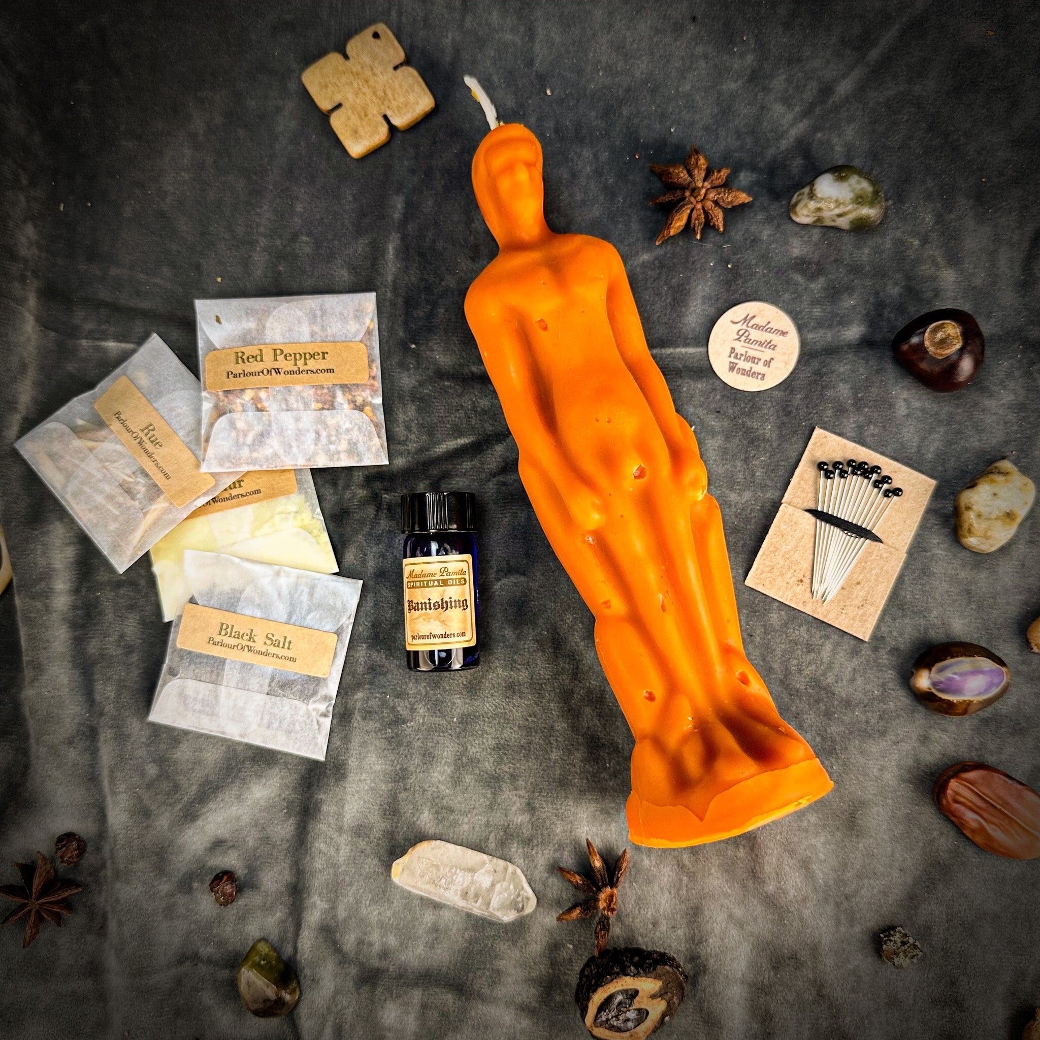 Hex the Patriarchy Candle Spell Kit - Empowerment & Justice by Parlour of Wonders