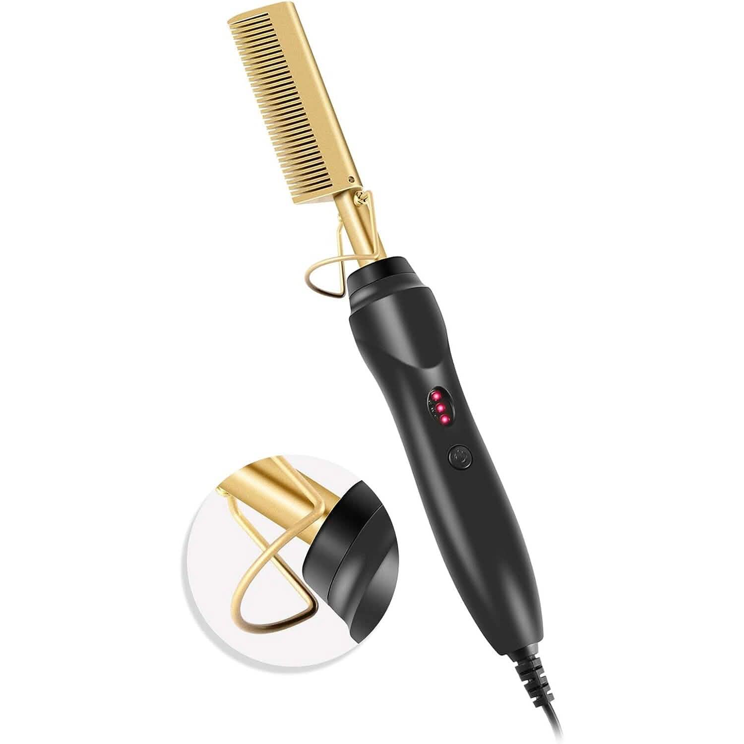 Hot Comb Hair Straightener Comb by DailySale