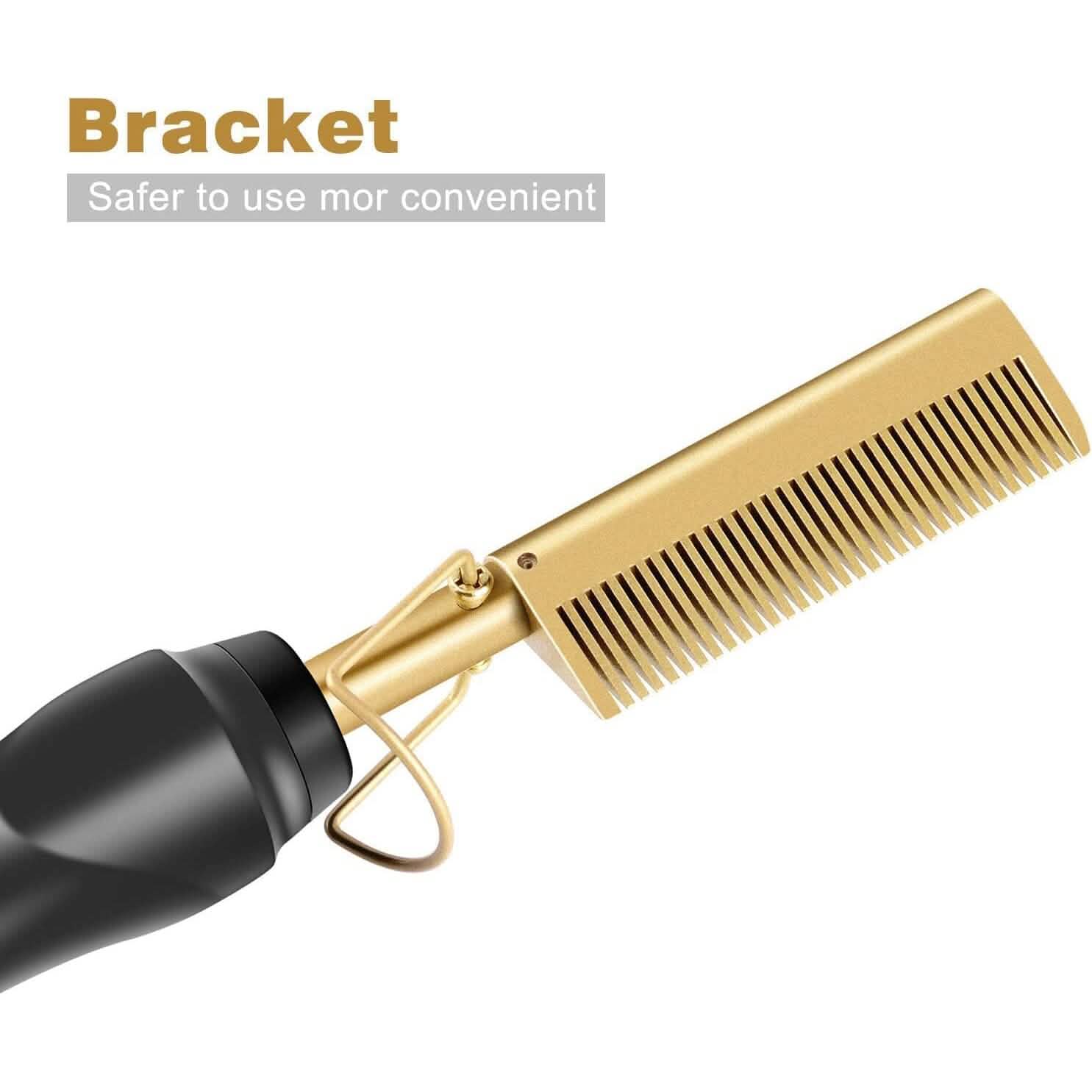 Hot Comb Hair Straightener Comb by DailySale
