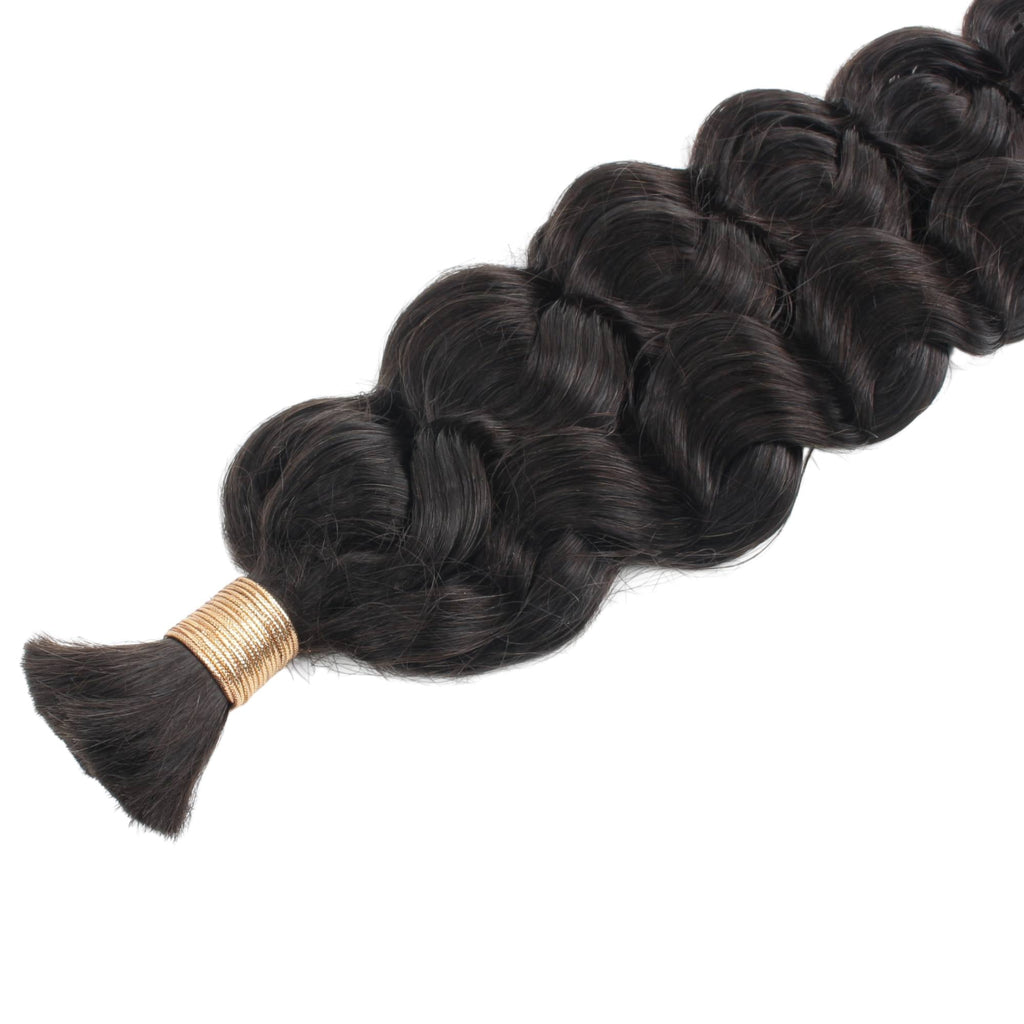 Latin Wave Bulk 100% Human Braiding Hair by Private Label
