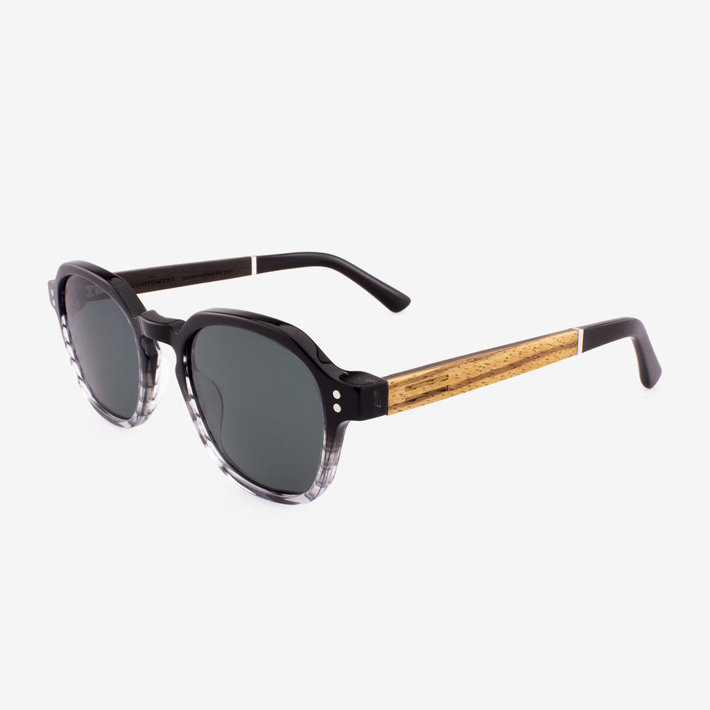 Hutchinson - Acetate & Wood Sunglasses by Tommy Owens