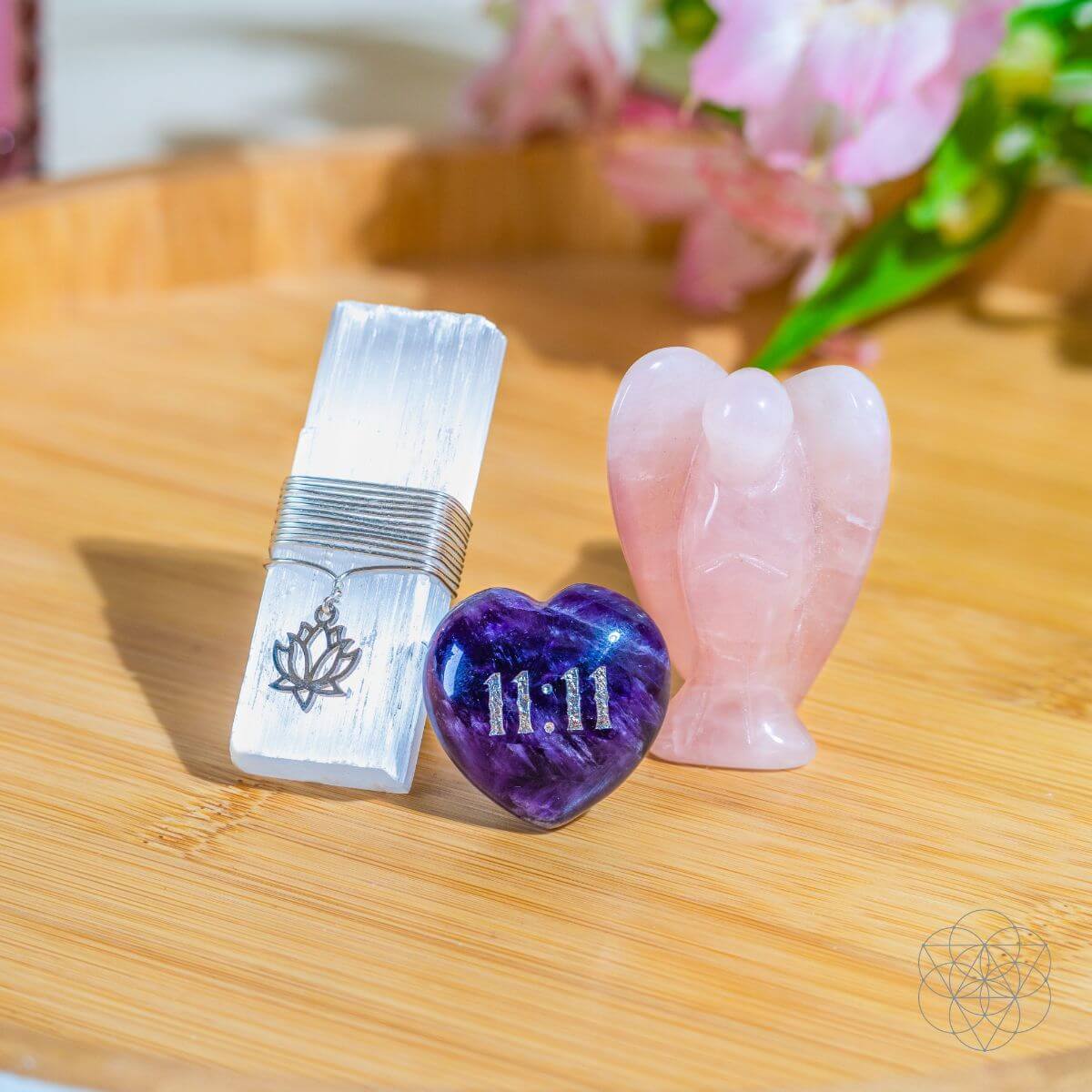 I Am Very Lucky - 11:11 Blessed Car Crystal Kit by Conscious Items