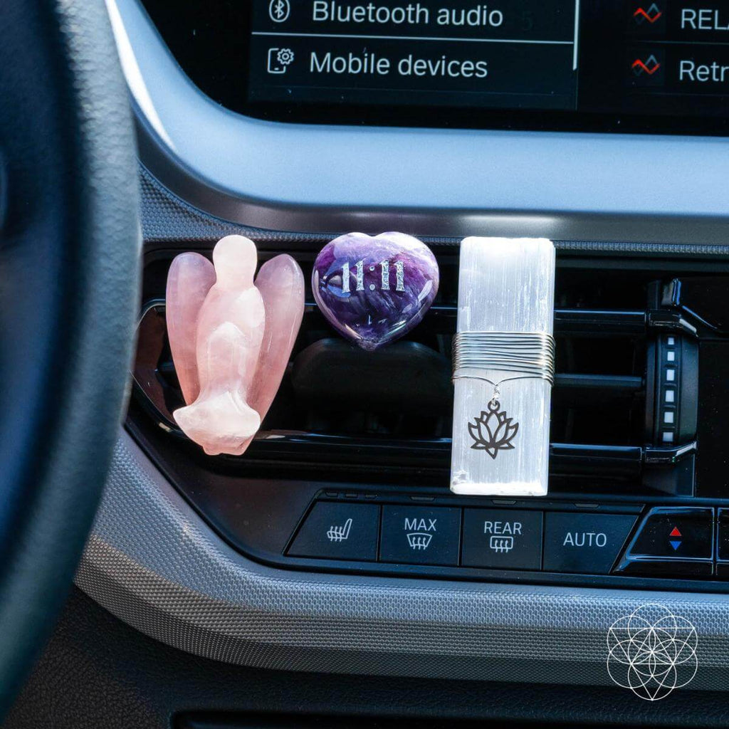 I Am Very Lucky - 11:11 Blessed Car Crystal Kit by Conscious Items