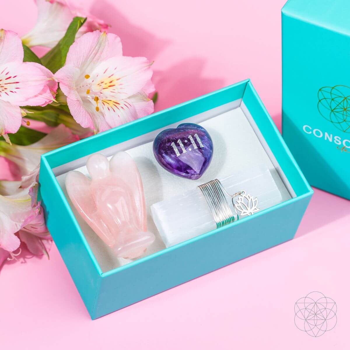 I Am Very Lucky - 11:11 Blessed Car Crystal Kit by Conscious Items