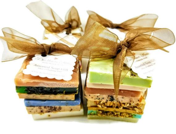 Vegan Soap Sampler Set - Natural Soap Samples for Eco-Friendly Skin Care by Yellow Shadow