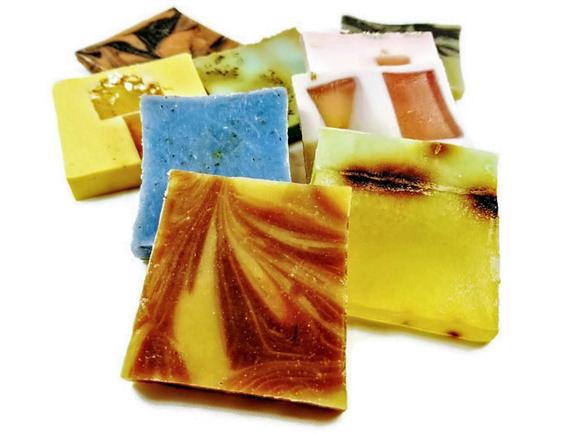 Vegan Soap Sampler Set - Natural Soap Samples for Eco-Friendly Skin Care by Yellow Shadow