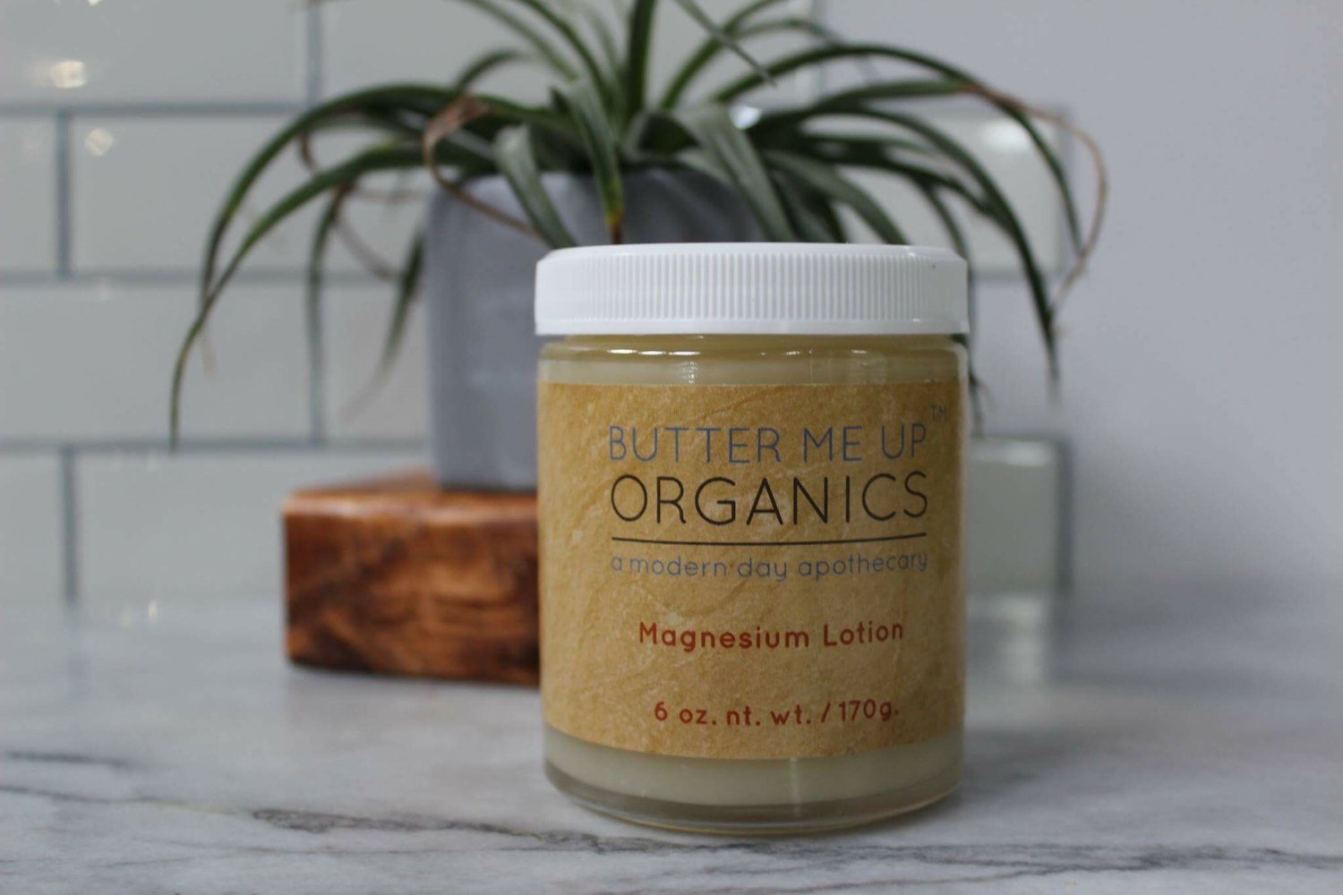 Organic Magnesium Lotion - Natural Magnesium Cream for Relaxation and Muscle Relief by White Smokey