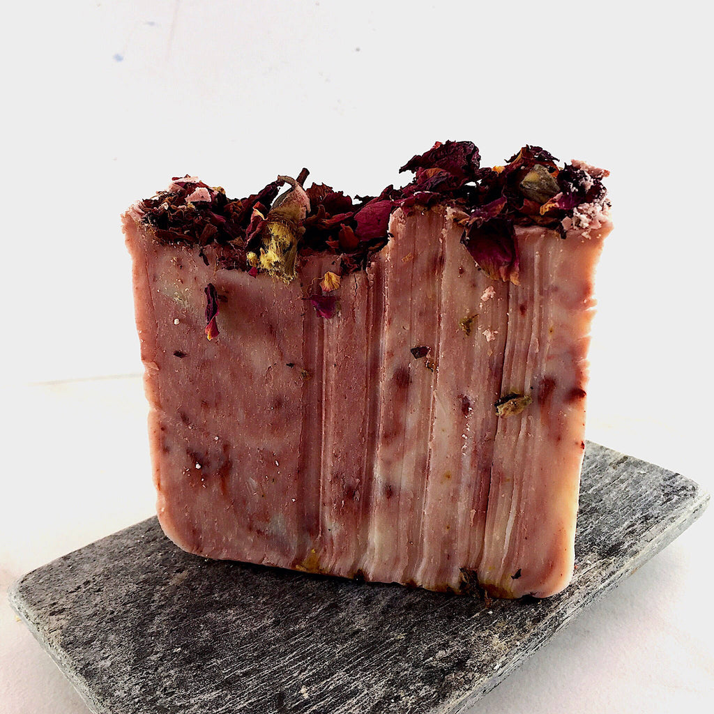 Rose Garden Organic Soap / Vegan Soap / Palm Free by White Smokey