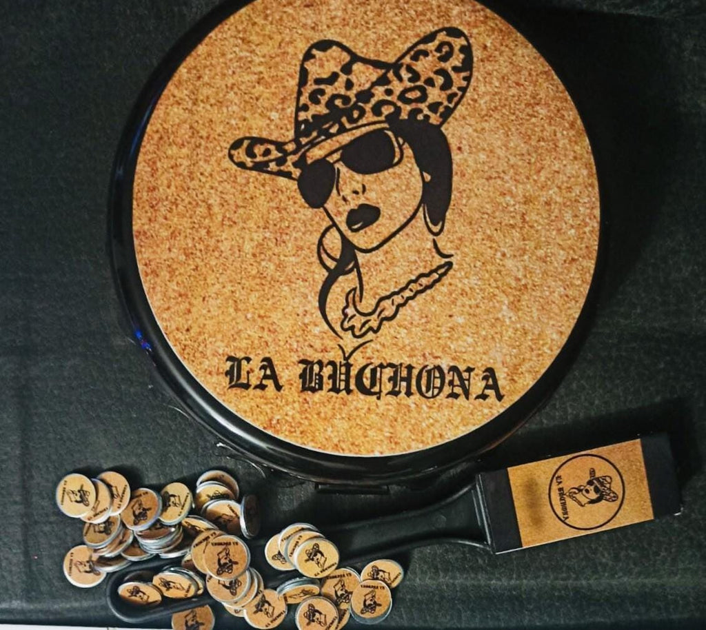 Fichero La Buchona Para Monedas/Fichas Con Pala Magnetica Y 50 Fichas by Chica Mexico