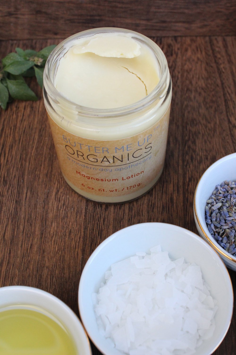 Organic Magnesium Lotion - Natural Magnesium Cream for Relaxation and Muscle Relief by White Smokey