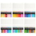 Mixed Media Gel Stick Crayons - 72 Colors by KINGART