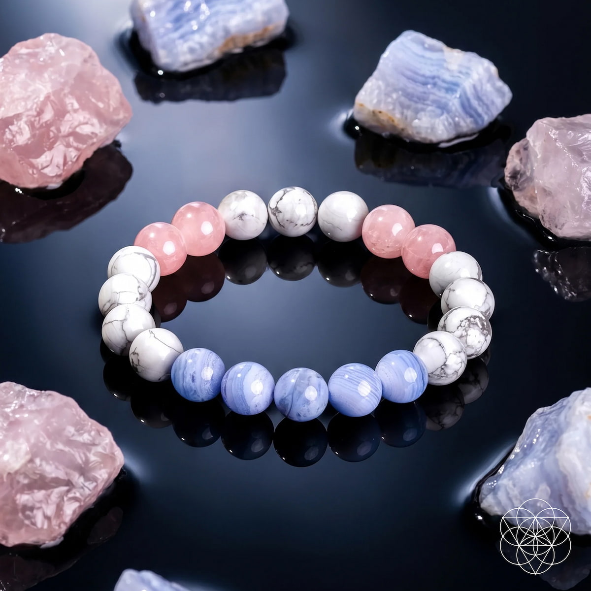 3AM Thoughts Off - Deep Sleep Trio Bracelet by Conscious Items