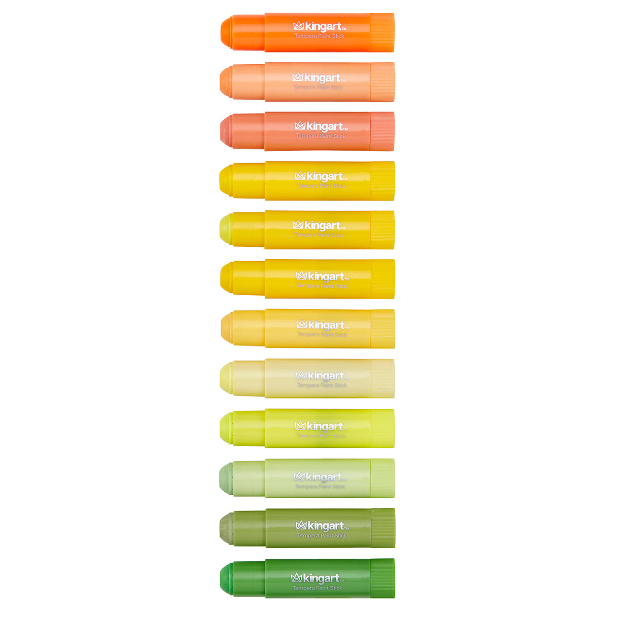 Tempera Paint Sticks, 60 Colors by KINGART