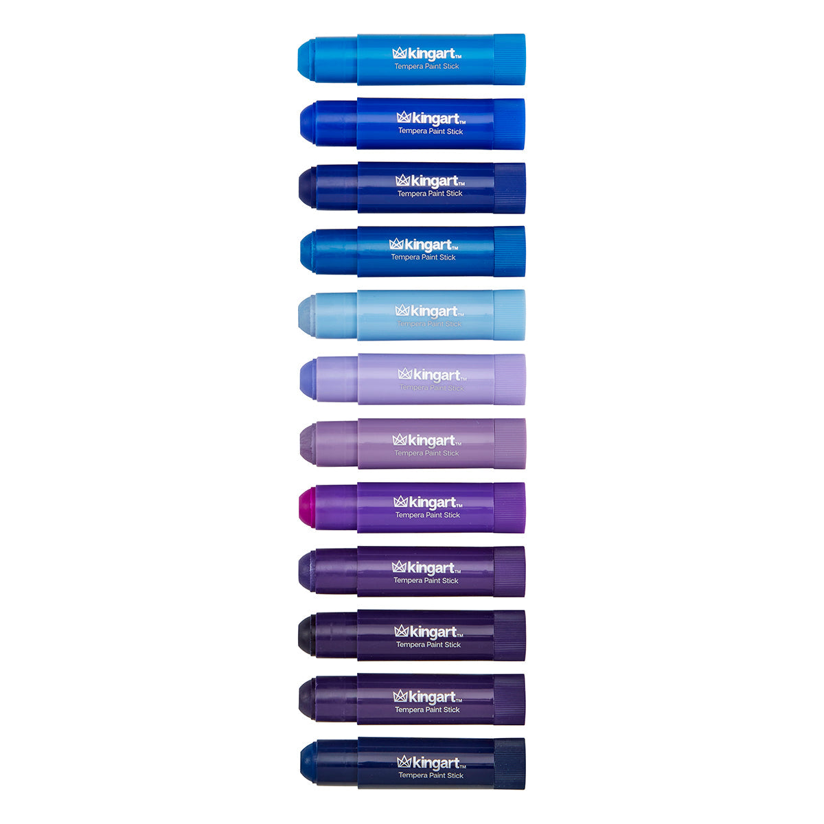 Tempera Paint Sticks, 60 Colors by KINGART