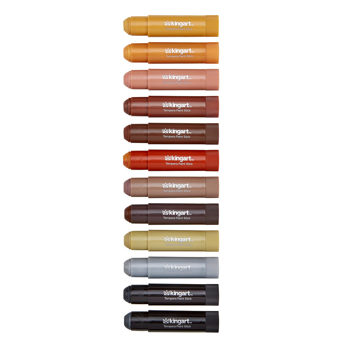 Tempera Paint Sticks, 60 Colors by KINGART