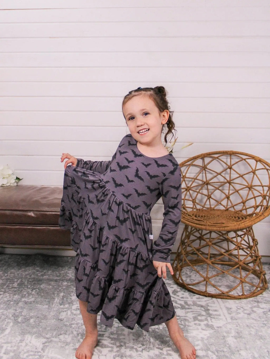 Twirl Dress & Legging Set by Minikin Mischief Clothing Co.