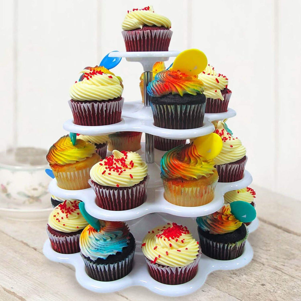 Imperial 4 Tier Plastic Cupcake/Dessert Stand by DailySale