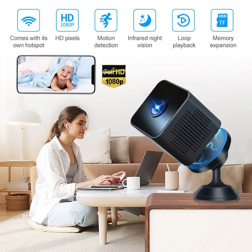 Indoor Surveillance Camera 1080p Wireless Security Camera by DailySale