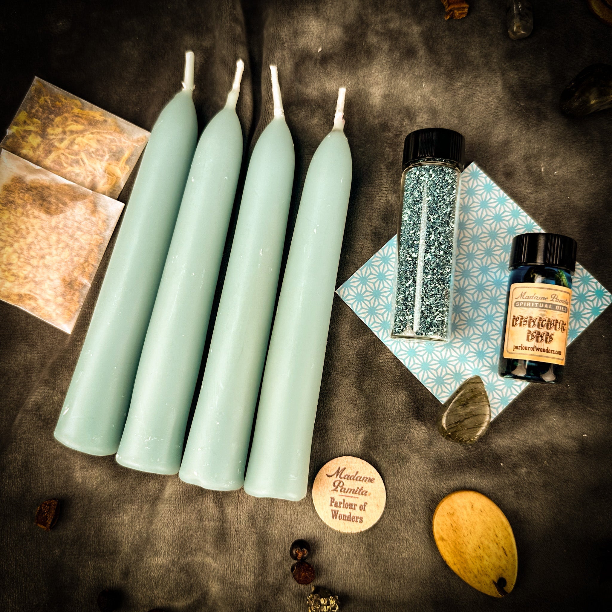 Intuition Candle Spell Booster Pack - Add Psychic Power to Any Candle Spell Kit by Parlour of Wonders