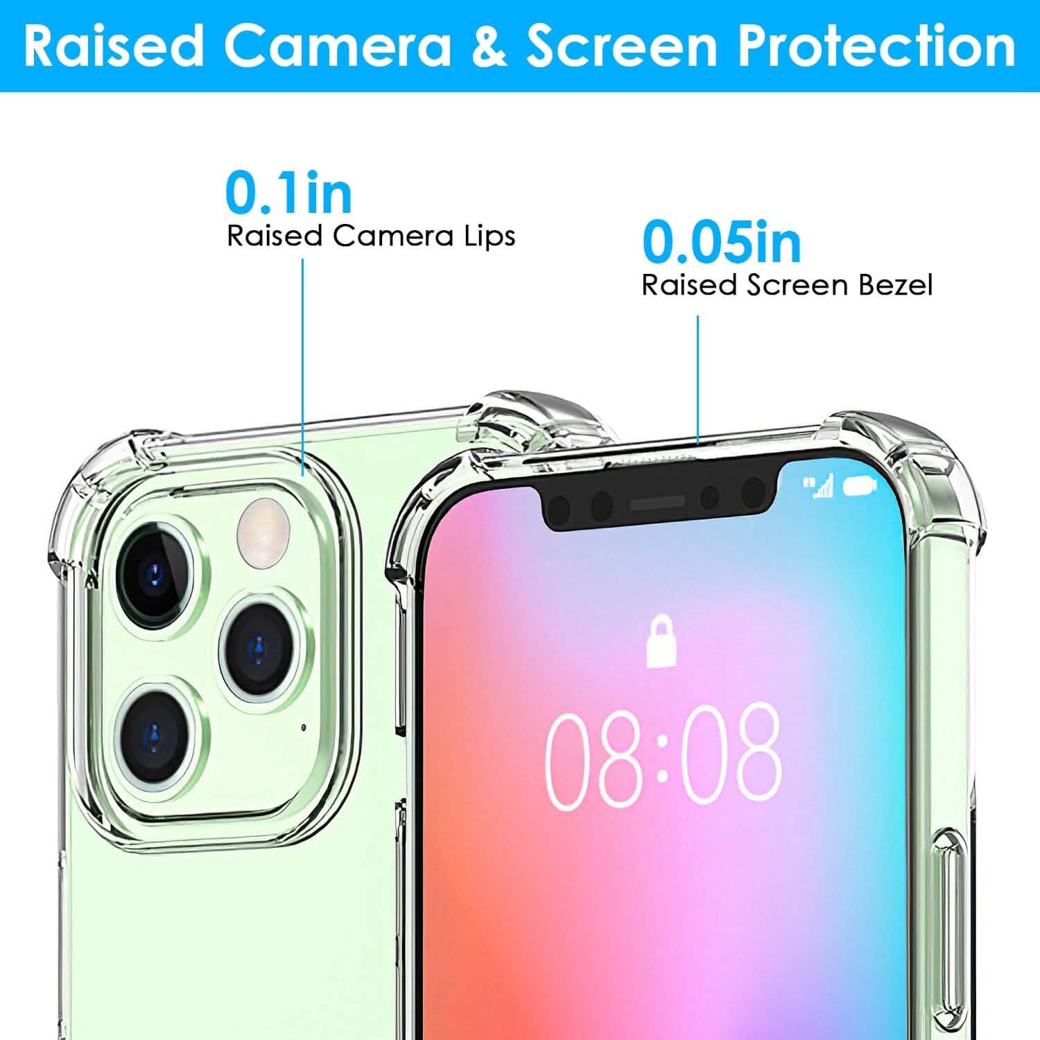 iPhone Shockproof Clear Phone Case Soft TPU by DailySale