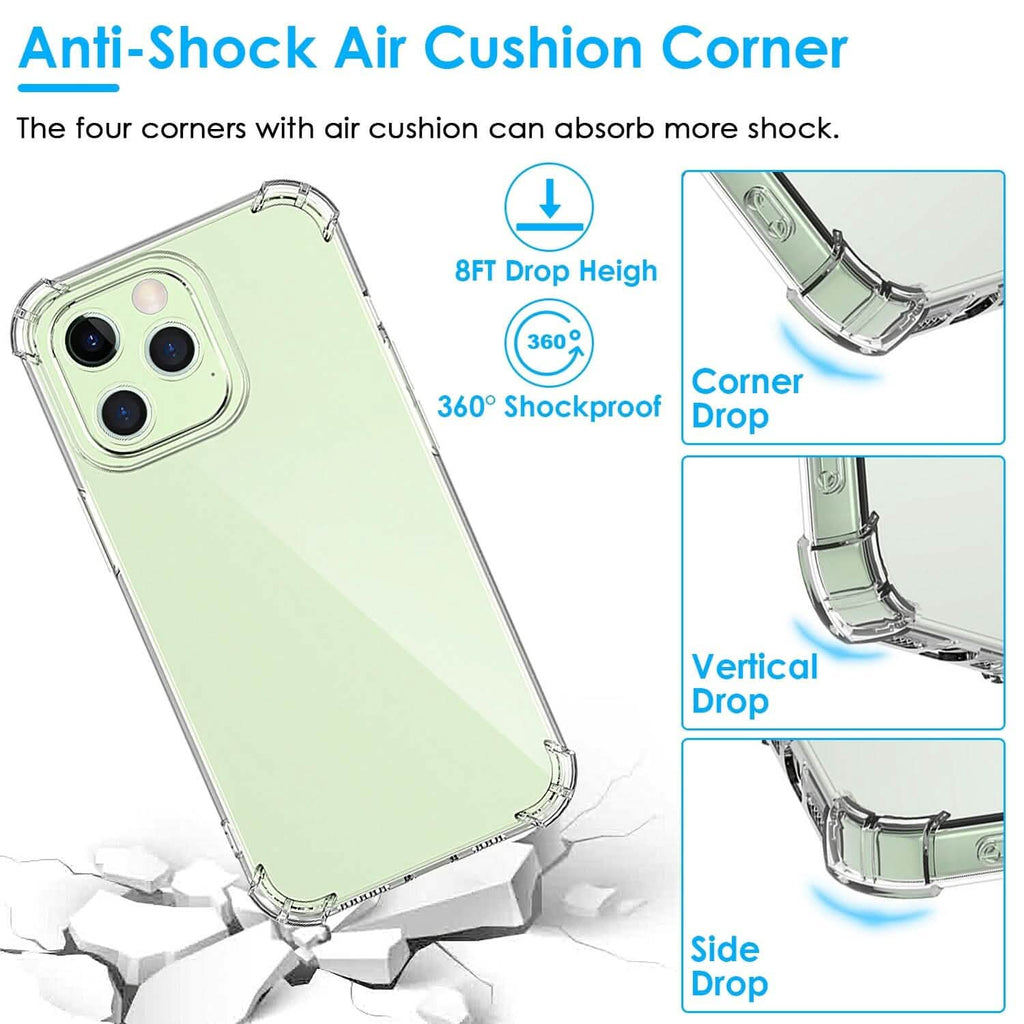 iPhone Shockproof Clear Phone Case Soft TPU by DailySale