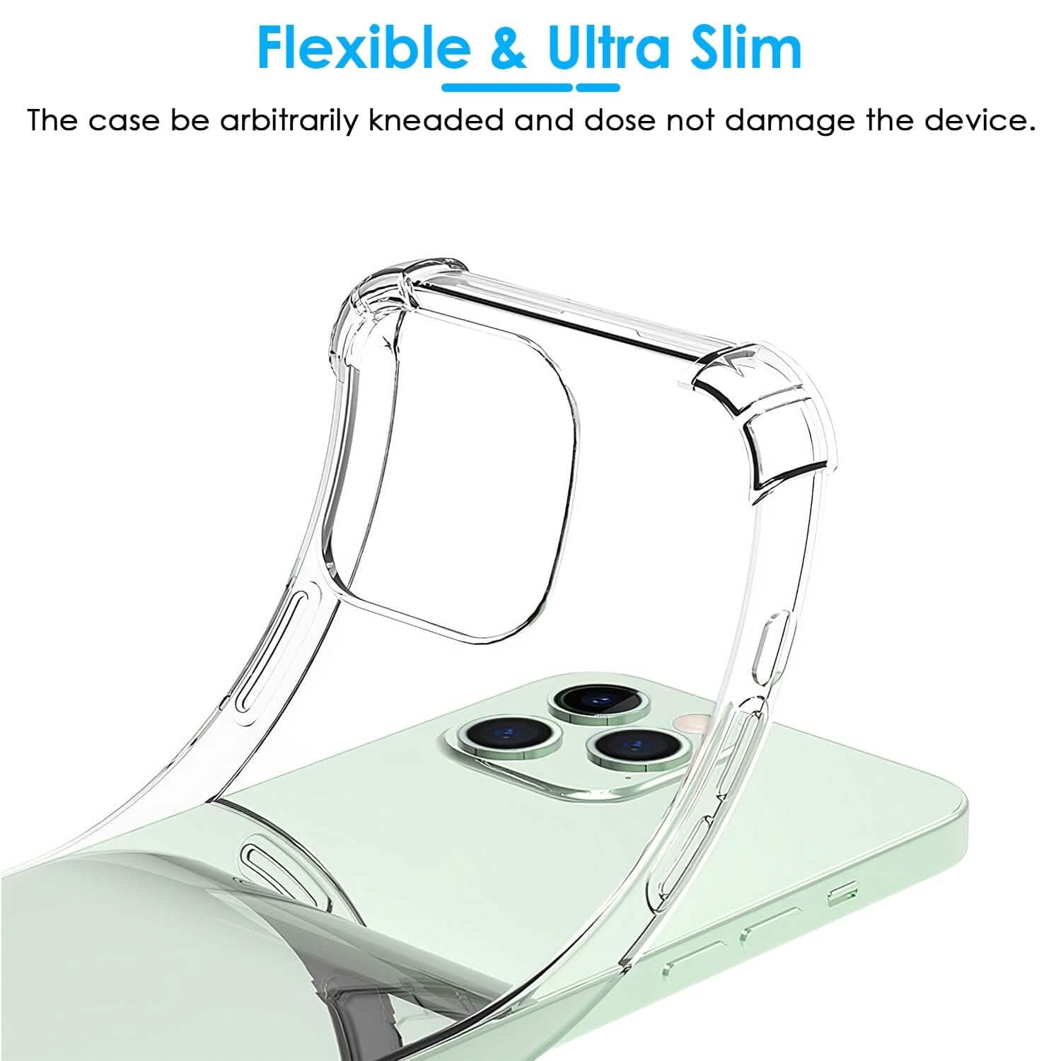 iPhone Shockproof Clear Phone Case Soft TPU by DailySale