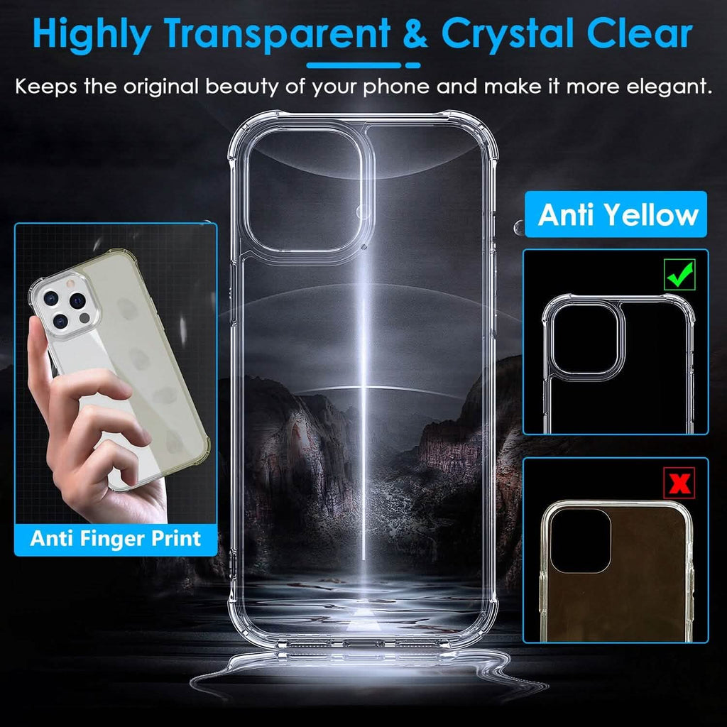 iPhone Shockproof Clear Phone Case Soft TPU by DailySale