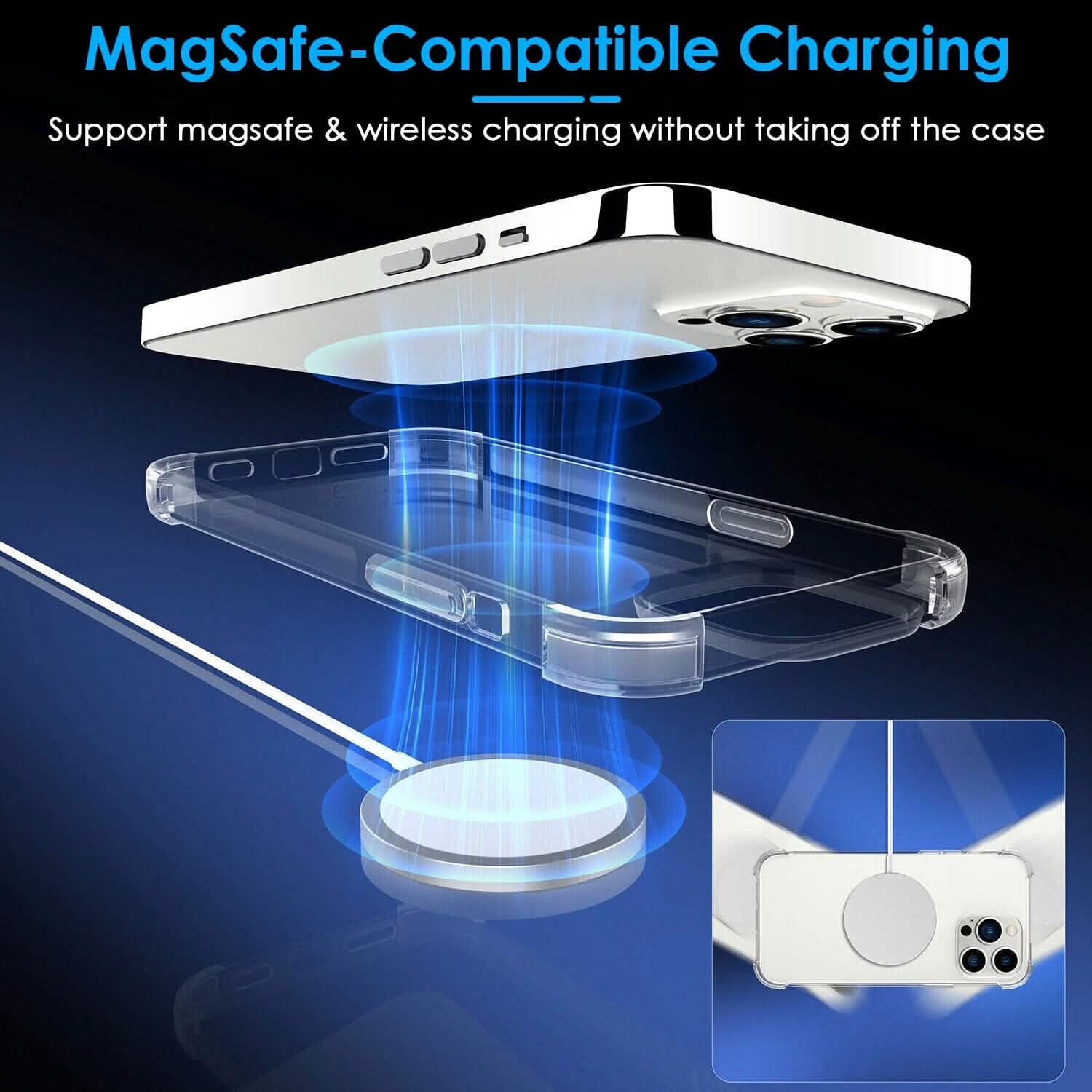 iPhone Shockproof Clear Phone Case Soft TPU by DailySale