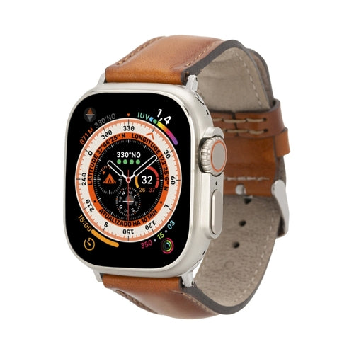 Jackson Leather Bands for Apple Watch 9, Ultra 2 & SE by Chocolate Crius