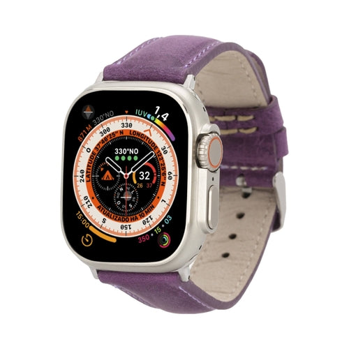 Jackson Leather Bands for Apple Watch 9, Ultra 2 & SE by Chocolate Crius