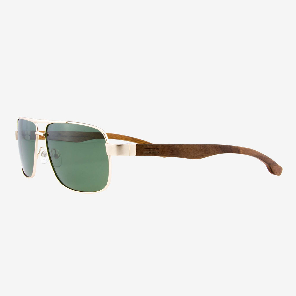 James - Metal & Wood Sunglasses by Tommy Owens