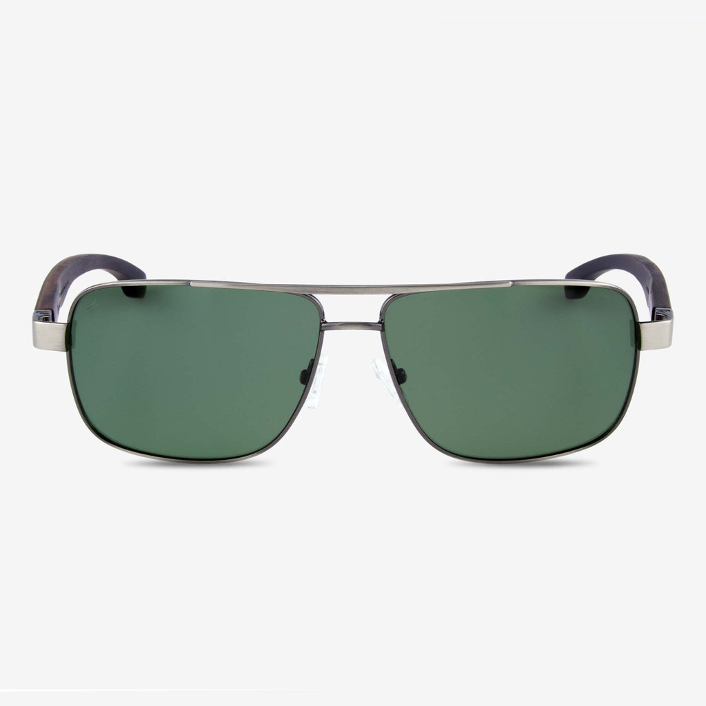 James - Metal & Wood Sunglasses by Tommy Owens