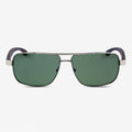 James - Metal & Wood Sunglasses by Tommy Owens