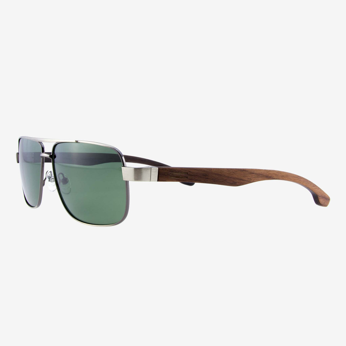 James - Metal & Wood Sunglasses by Tommy Owens