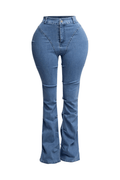 Jessica Bell Bottom Y2K Style Stretch Bell Bottom Jeans by Blaire Shops