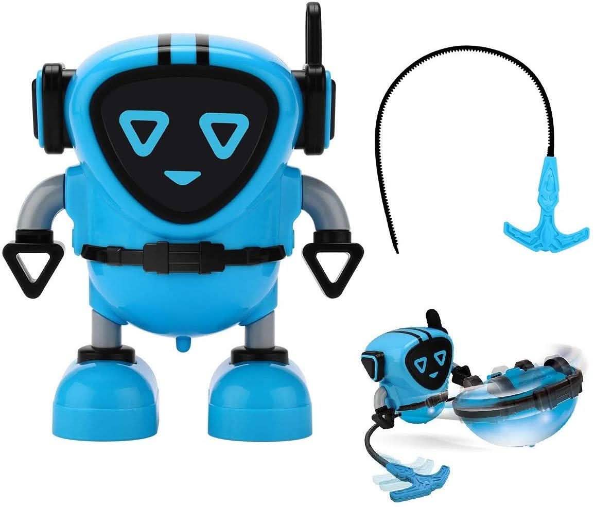 JJRC R7 Gyro Pull Back Robot Children Educational Toy by DailySale