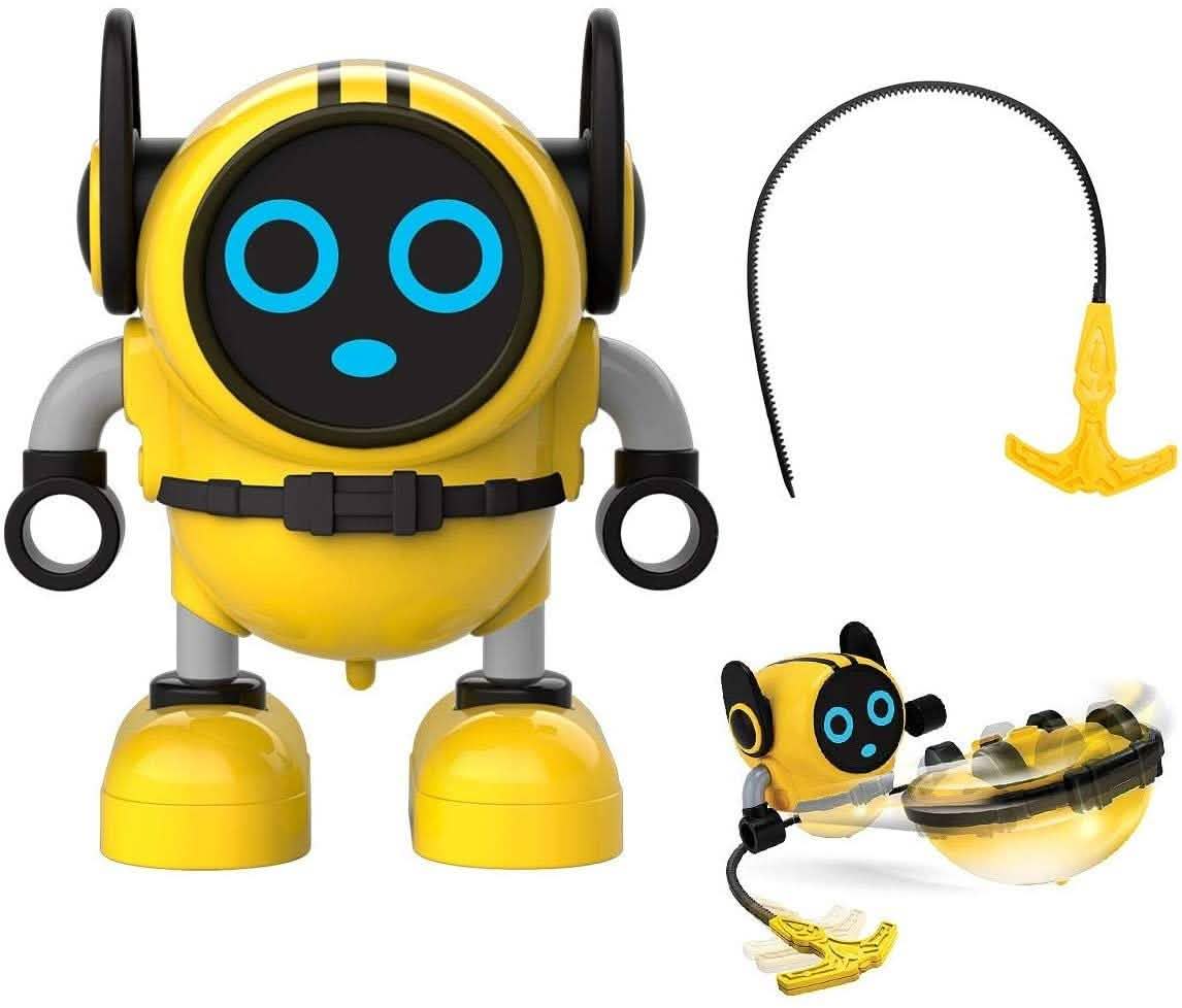 JJRC R7 Gyro Pull Back Robot Children Educational Toy by DailySale