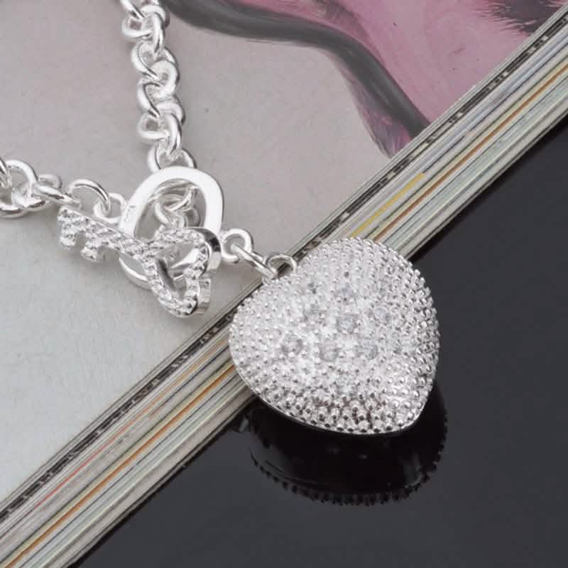 "Key To My Heart" Toggle Charm Bracelet by DailySale