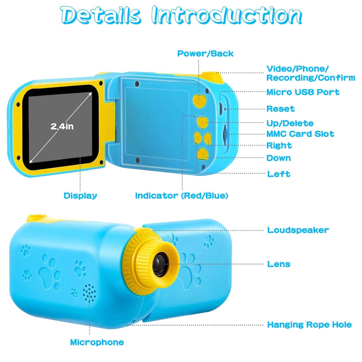 Kids Digital Camera Child Video Camera by DailySale