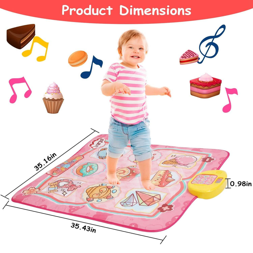 Kids Electronic Music Dance Pad with 6 Modes by DailySale