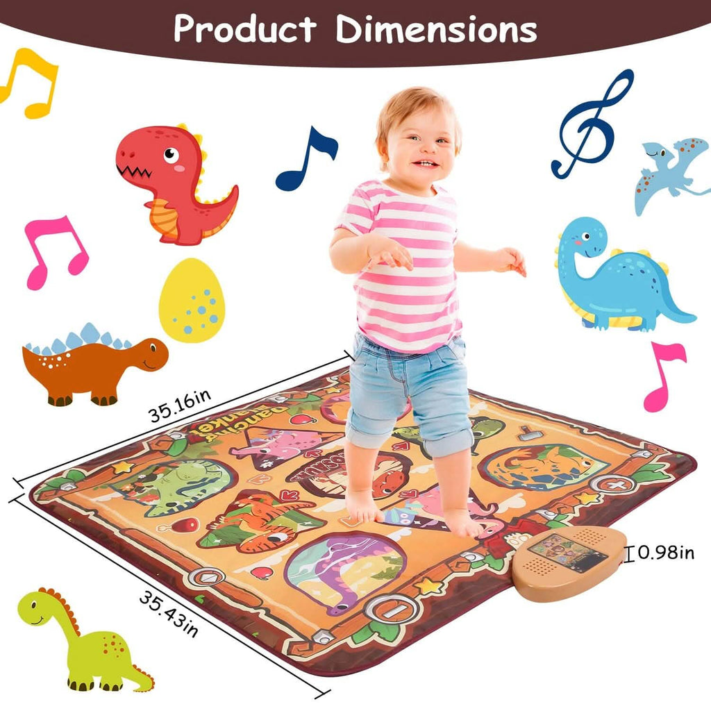 Kids Electronic Music Dance Pad with 6 Modes by DailySale