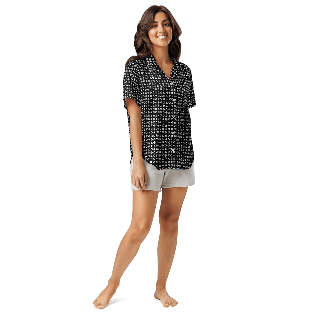 Killer's Code Zodiac Silky Pajama Top by Goth Cloth Co.