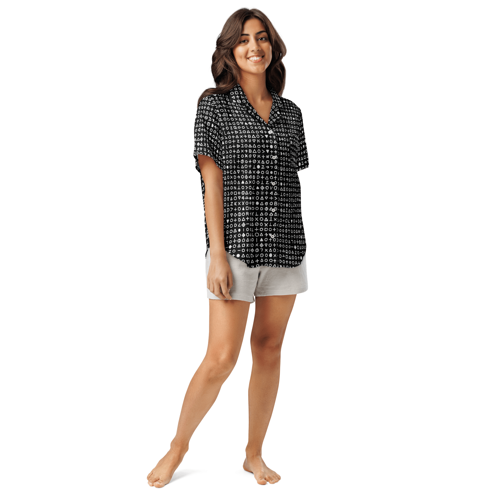 Killer's Code Zodiac Silky Pajama Top by Goth Cloth Co.
